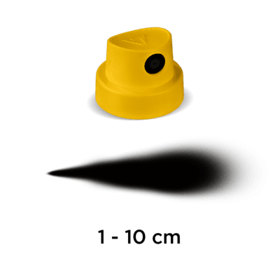 cap 10 bag yellow/black yellow fat 9025-10