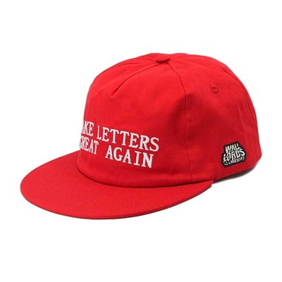 cap Wall Lords "Make Letters Great Again" red