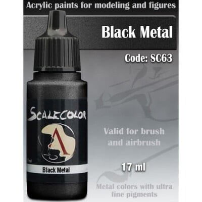 SC 63 BLACK METAL SCALECOLOR