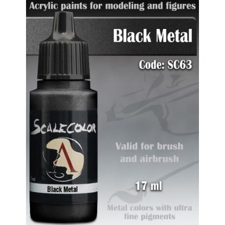 SC 63 BLACK METAL SCALECOLOR
