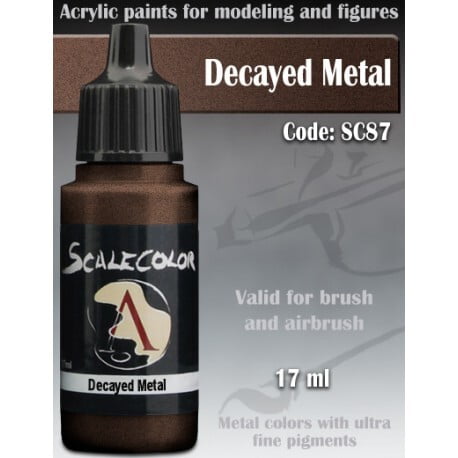 SC 87 DECAYED METAL SCALECOLOR