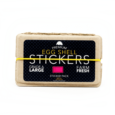Eggshell stickers pack