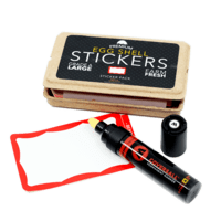 Eggshell Stickets Permanent marker SET