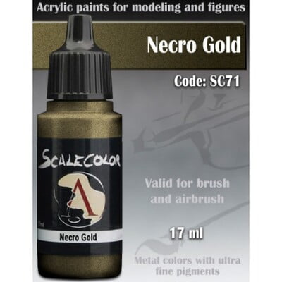 SC 71 NEGRO GOLD SCALECOLOR